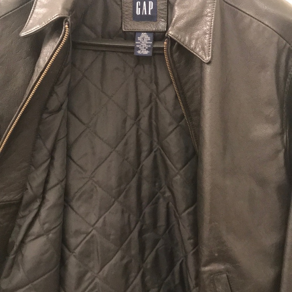 Gap Leather Jacket - image 3